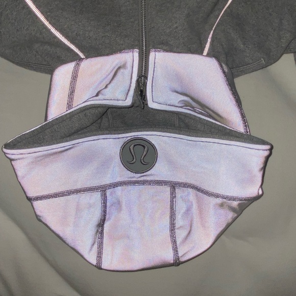 RARE! Lululemon REFLECTIVE Scuba hoodie! - Picture 3 of 5